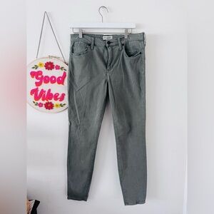 Madewell Olive High-Rise Jeans